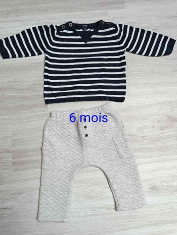 Ensemble Kiabi 6 mois tbe