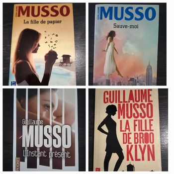 Lotde 4 livres Guillaume Musso