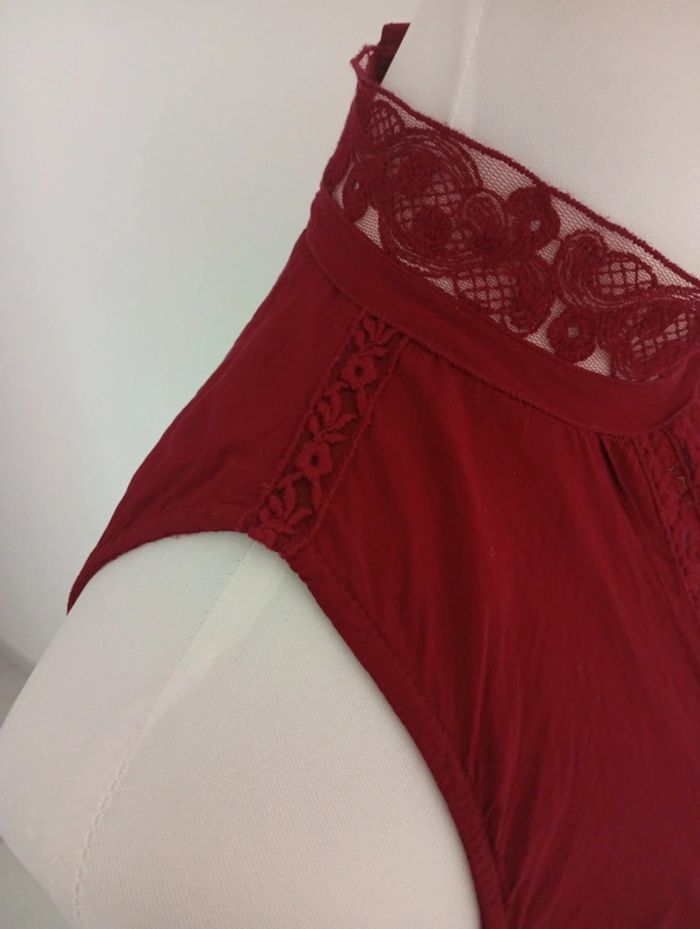 Promod - débardeur taille XS | bordeaux - printemps été - photo numéro 6