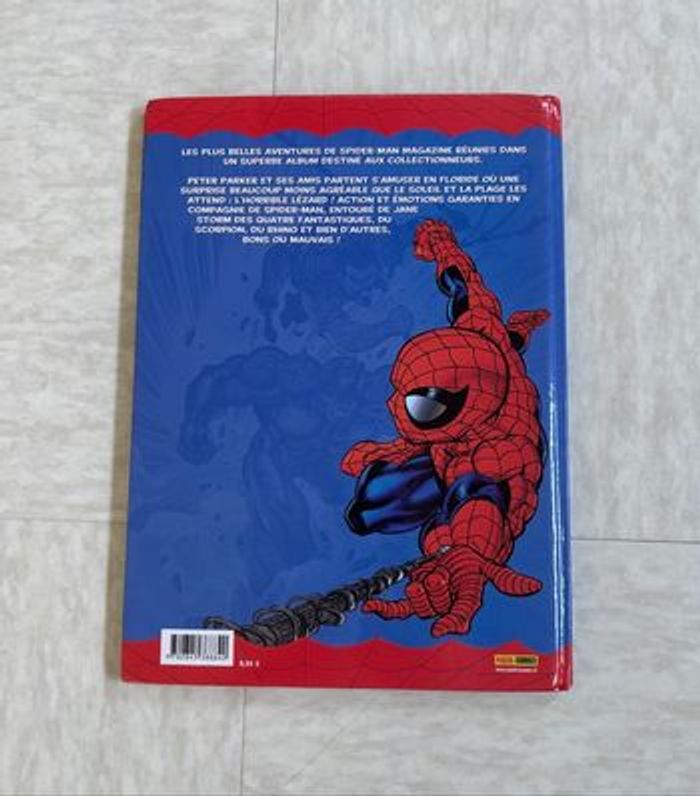 BD Spider-Man Les Aventures Tome 3 Un Lézard Diabolique Comics Panini - photo numéro 2