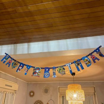 Guirlande Anniversaire Pat Patrouille