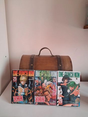 Manga One Punch Man lot collector 23 + 25 + 28