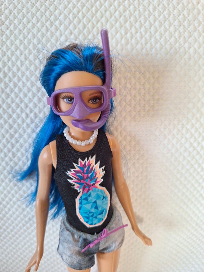 Poupée barbie skipper plongeuse et son chien - photo numéro 2