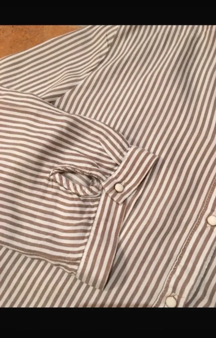 Blouse Zara rayée - photo numéro 4