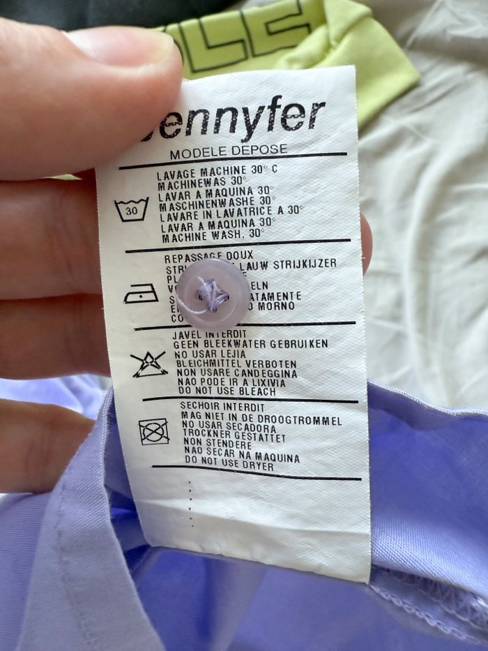 Chemise manches 3/4 Lila Jennyfer taille 42 XL - photo numéro 8