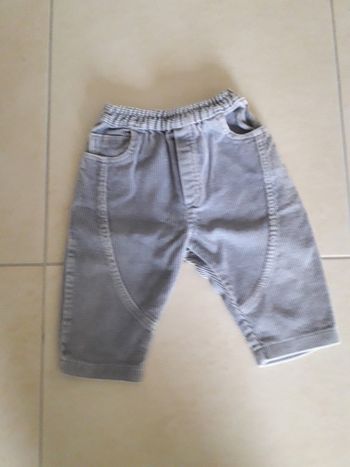 Pantalon velours - 12 mois