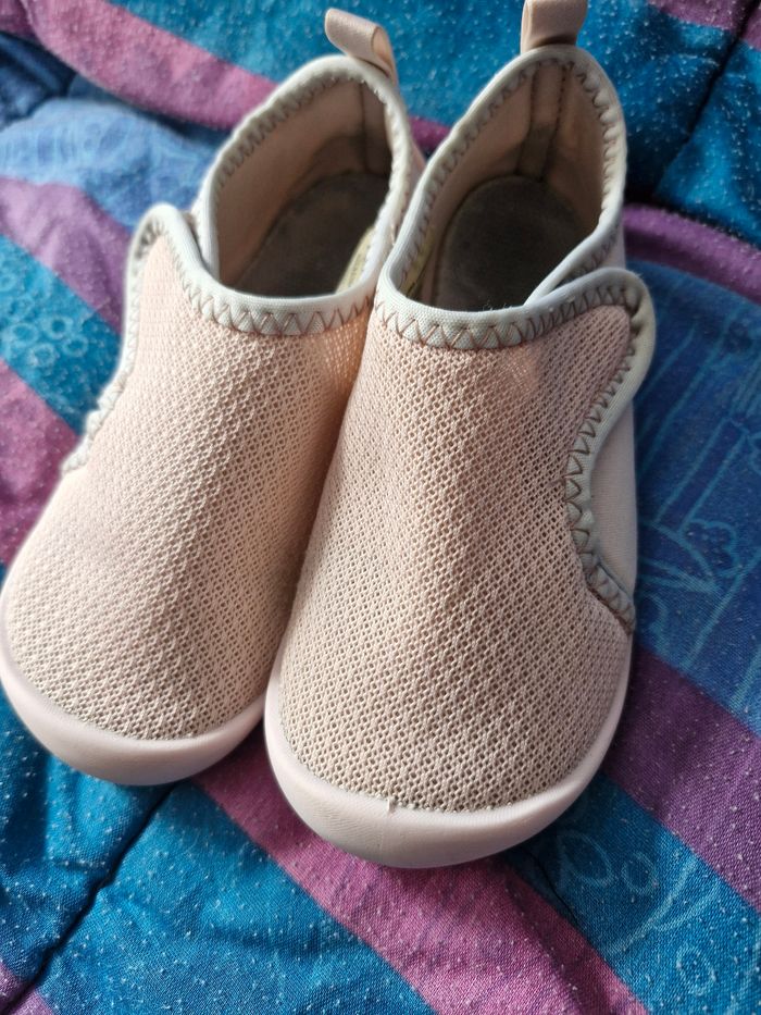Petites basquets souples et légères rose pêche - photo numéro 3