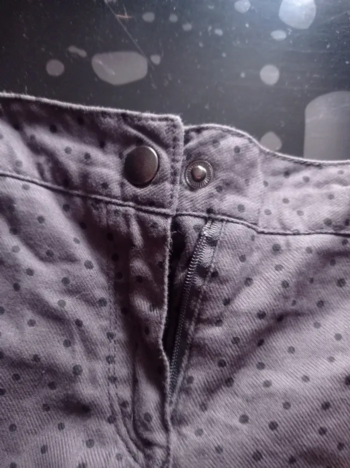 Short gris foncé élastique - photo numéro 3