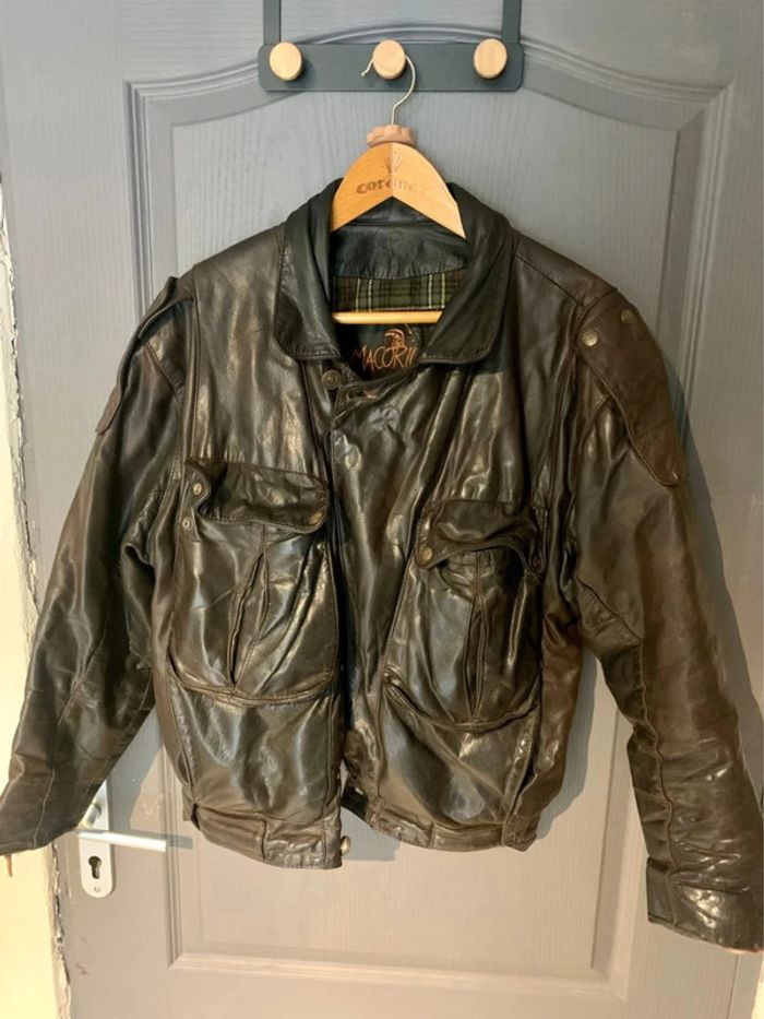 Blouson homme cuir Macorium - Taille 54