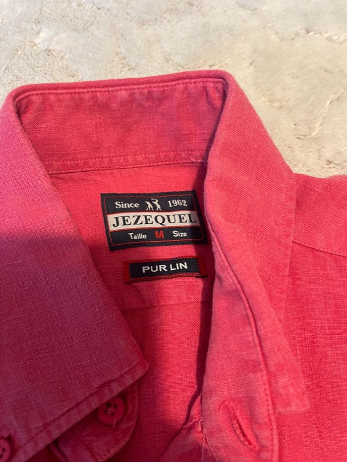 Chemise manches courtes en lin - Jezequel - T. M - photo numéro 2