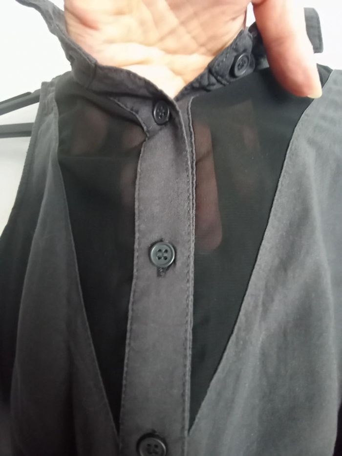 Chemise sans manche Jennifer taille S noir - photo numéro 3