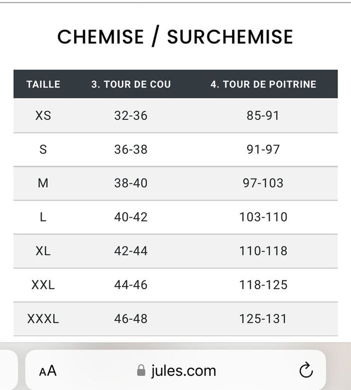 Chemise marine Jules en 39/40 en M - photo numéro 4