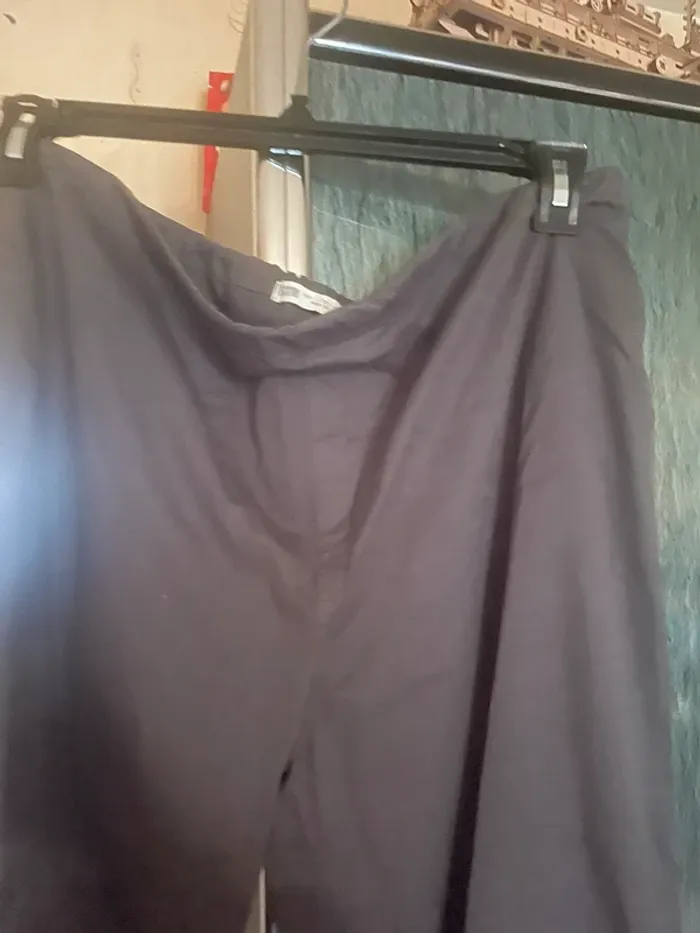 Pantalon parachute gris - photo numéro 5