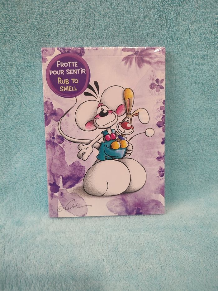 Bloc parfumé A6 violet 🐭 Diddl is back