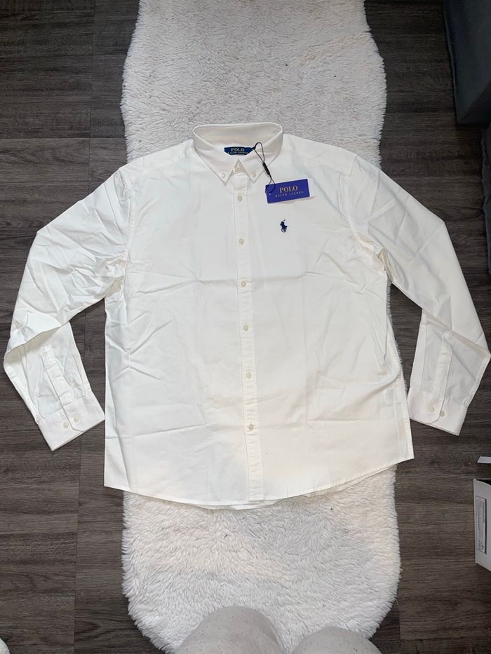 Chemise Ralph Lauren, homme blanche taille xl - photo numéro 8