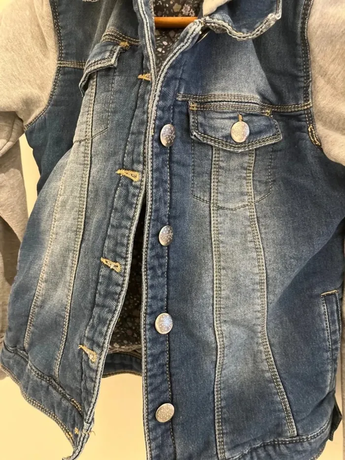 Veste en jean 13 /14 ans - photo numéro 5