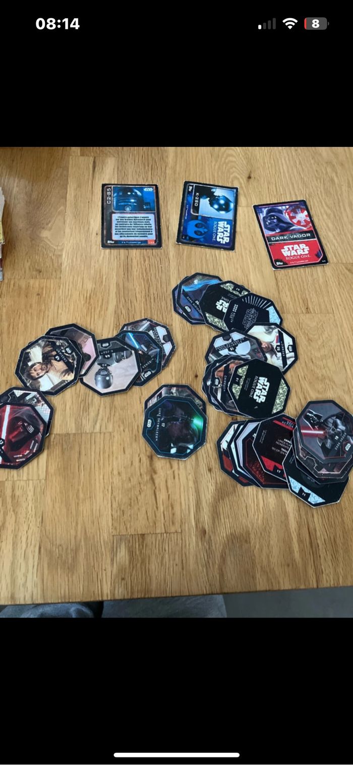 Lot cartes star wars - photo numéro 5