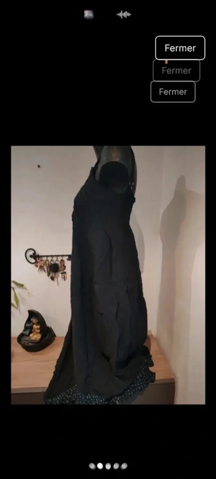 Robe maxi asymétrique taille 38 - photo numéro 2