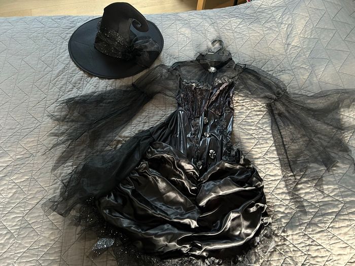 Déguisement d’Halloween sorcière adulte - photo numéro 6