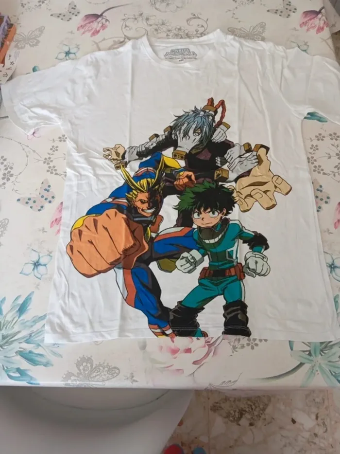 T shirt my hero academia t 16 ans