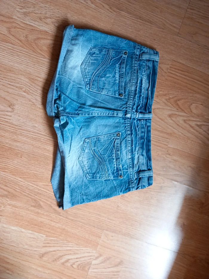 😴short jeans T34 S1SM1X - photo numéro 6