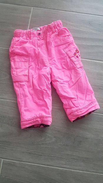 Pantalon rose fluo 12 mois Premaman