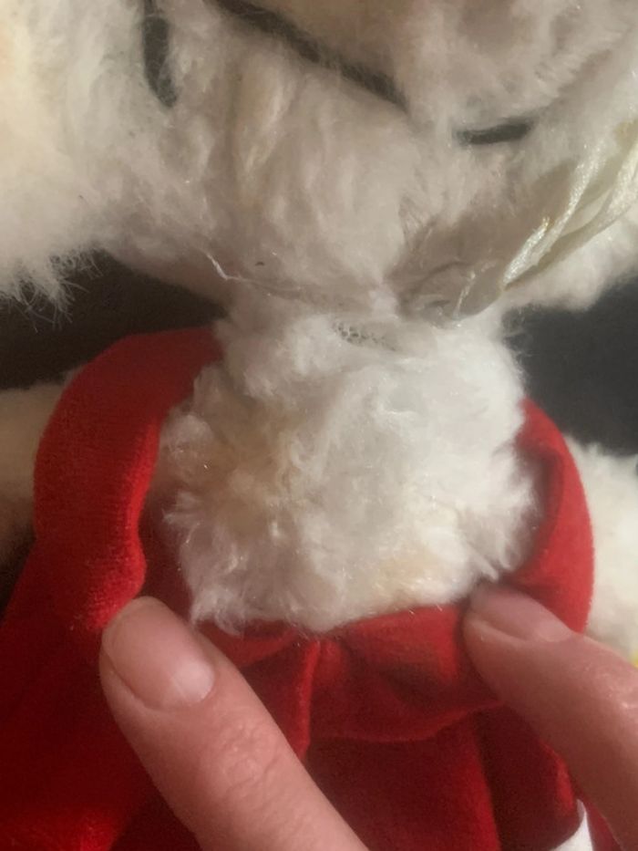 Peluche vintage mini-sac Roger Rabbit 1987 - photo numéro 7