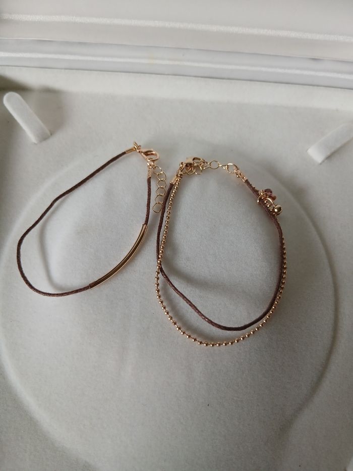 Lot de 2 bracelets fantaisie - photo numéro 1