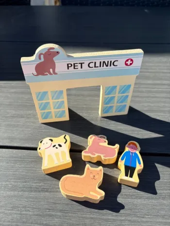 Vétérinaire en bois