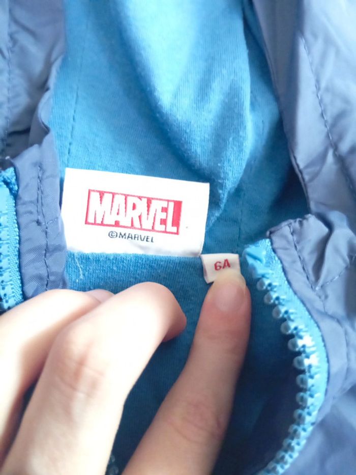 Veste imperméable spider man - photo numéro 5
