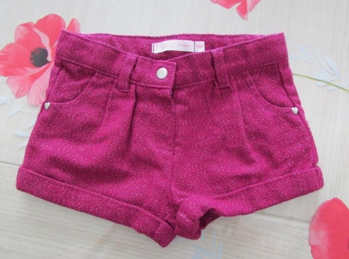 Short Gémo fille 18 mois