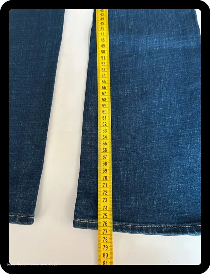 Jean Levi's Femme 725 High Rise Bootcut Marine | W25 L30 FR36 | Très Bon État | BP84 - photo numéro 10