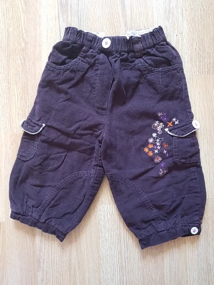 Pantalon velours