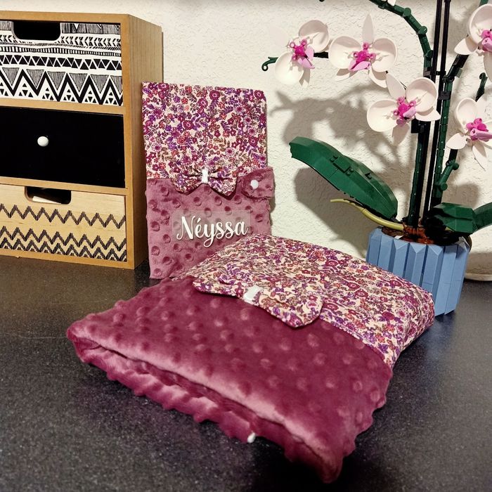 Couverture bébé et protège carnet - photo numéro 4