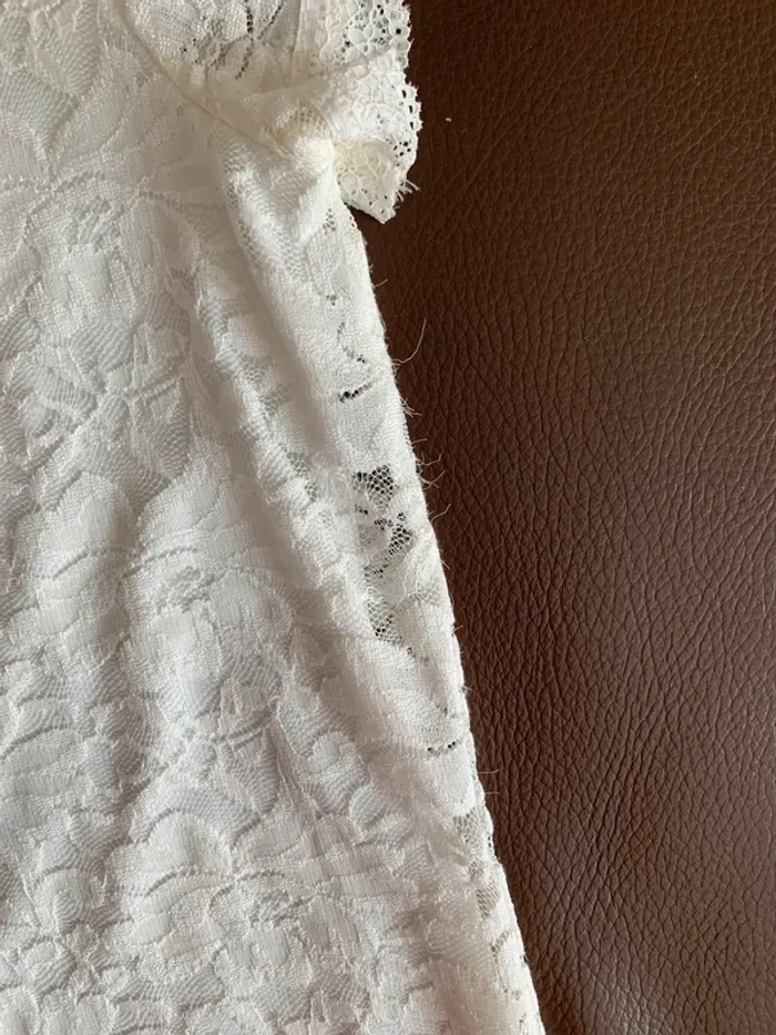 Haut dentelle blanc crème Lola & Liza t44😺 - photo numéro 13