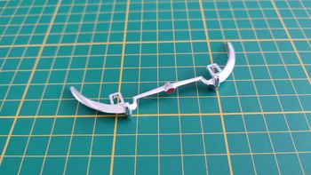 Pare-chocs avant pièce détachée miniature Bburago Burago Jaguar type E 1961 1/18 1/18e 1/18ème #C35