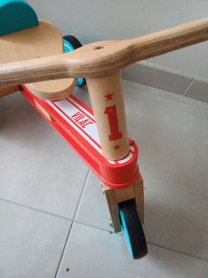 Vélo en bois - photo numéro 3