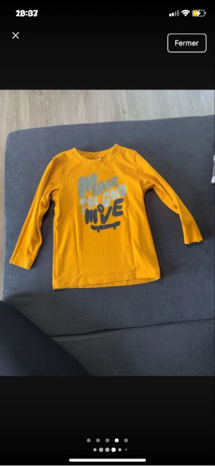 Lot tee shirt manches longues - photo numéro 2