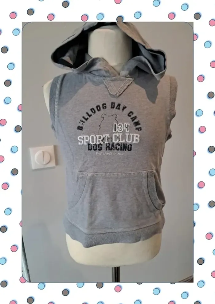 Pull sans manche 3 ans