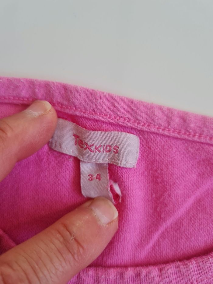 Haut chat rose - photo numéro 2