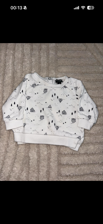 Pull blanc