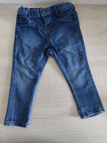 Pantalon en jean fille 24 mois