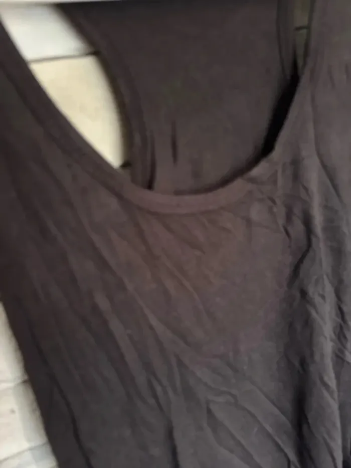 Débardeur marron, taille M - photo numéro 3