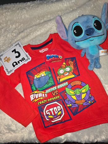 T-shirt superthings 3ans