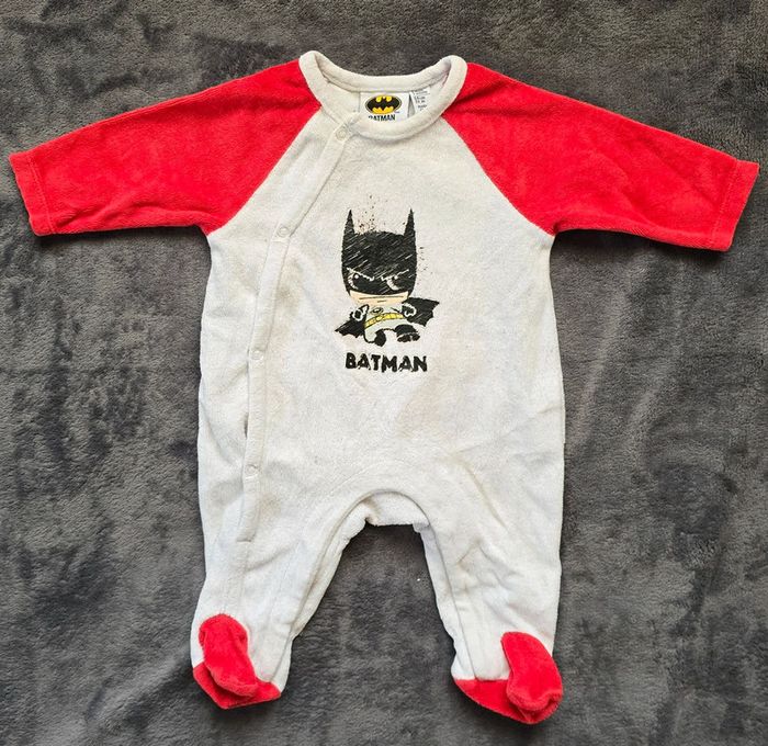 Lot de Pyjamas bébé en velours - photo numéro 3