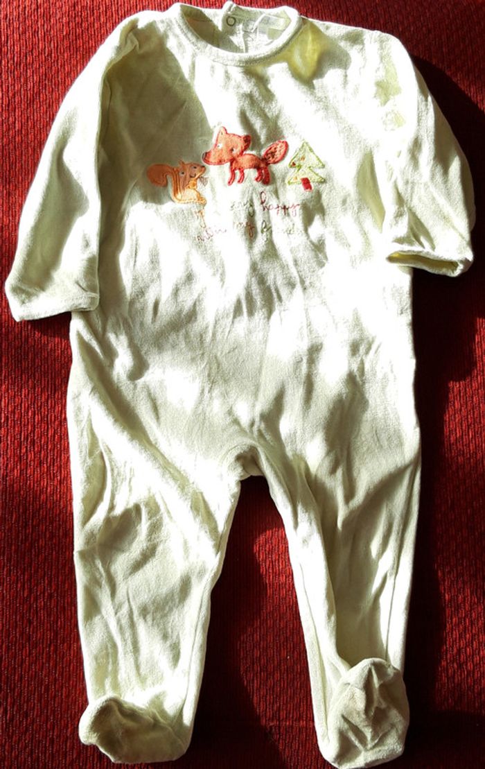 Pyjamas garçon-fille 18-24 mois 1 pièce / Kitchoun