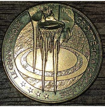 Grotte de la Cocalière Le Grand Disque 2024 Monnaie de Paris