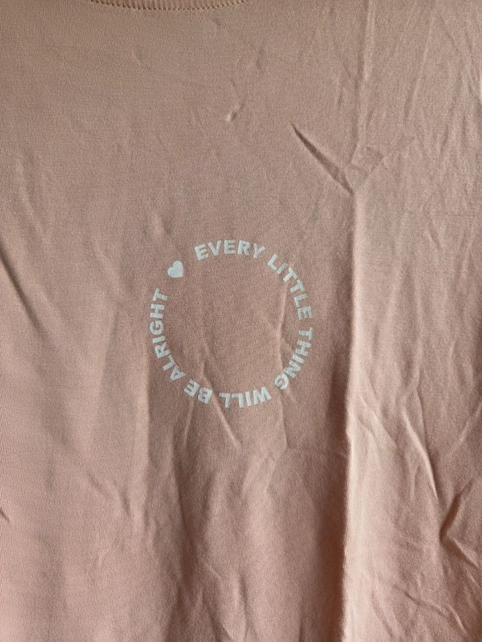 T-shirt rose primark - taille L - photo numéro 2