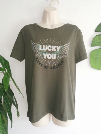 Tee-shirt kaki Rock Captain Tortue Taille 1 - M