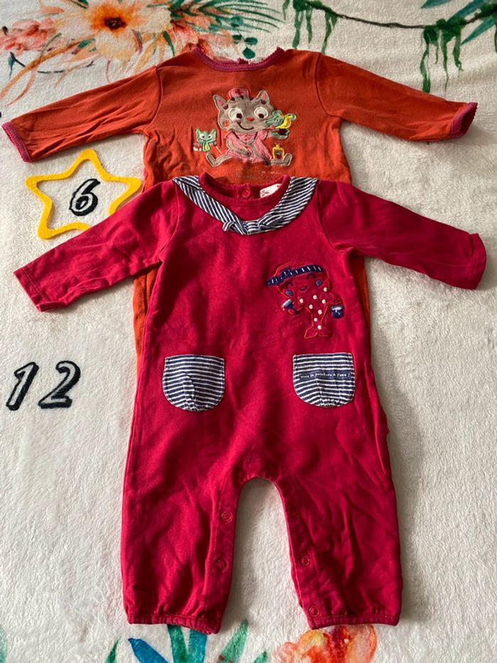 Lot de pyjamas 6 mois